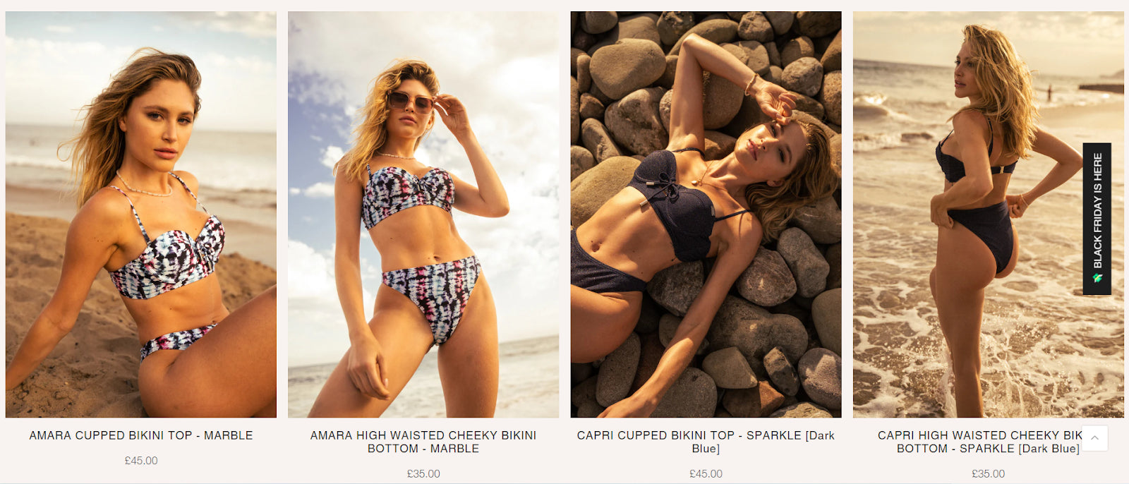 Topaz Boutique Swimwear’s About Us page.