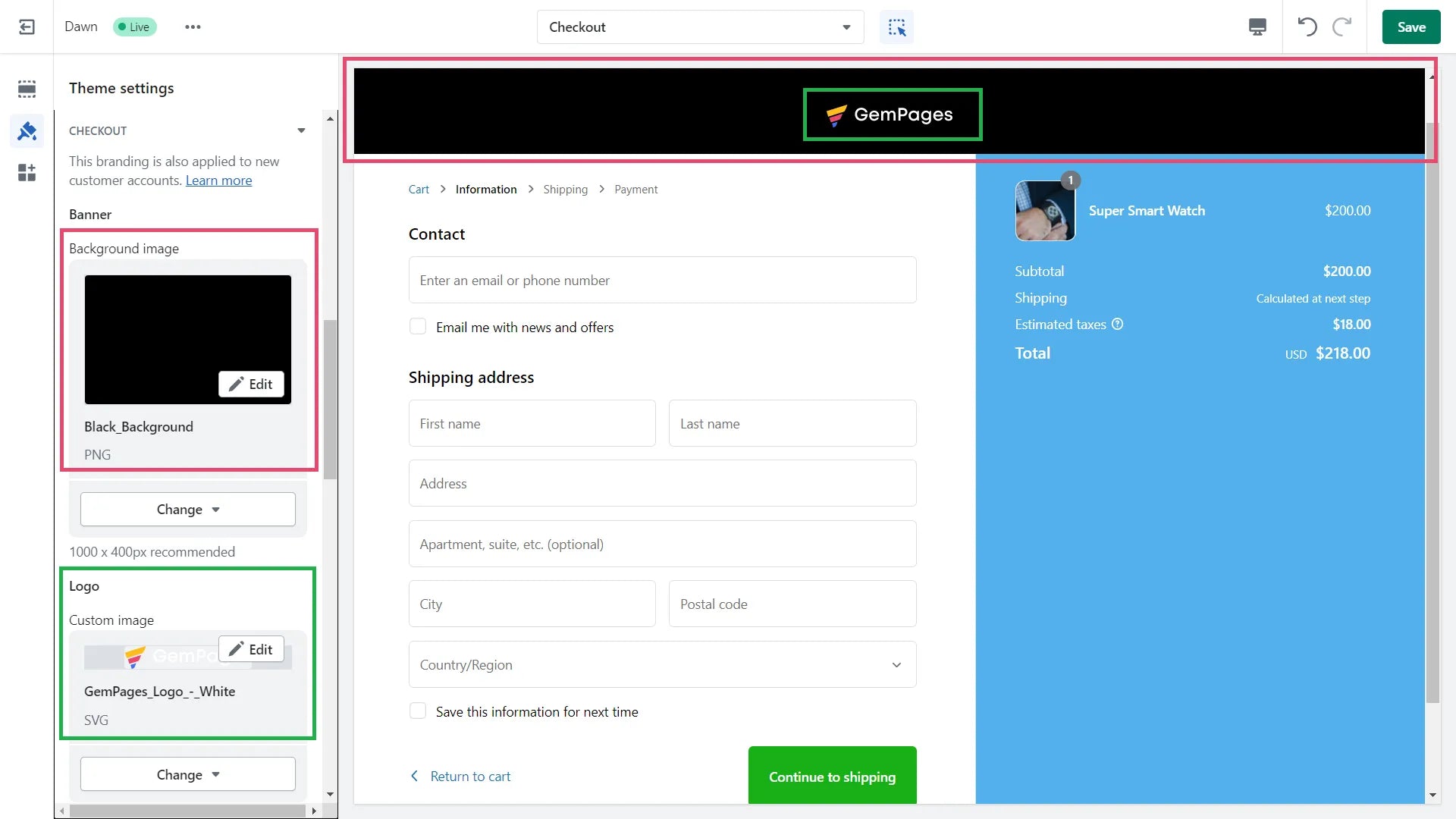 How to Customize Shopify Checkout in Minutes (2023) – GemPages