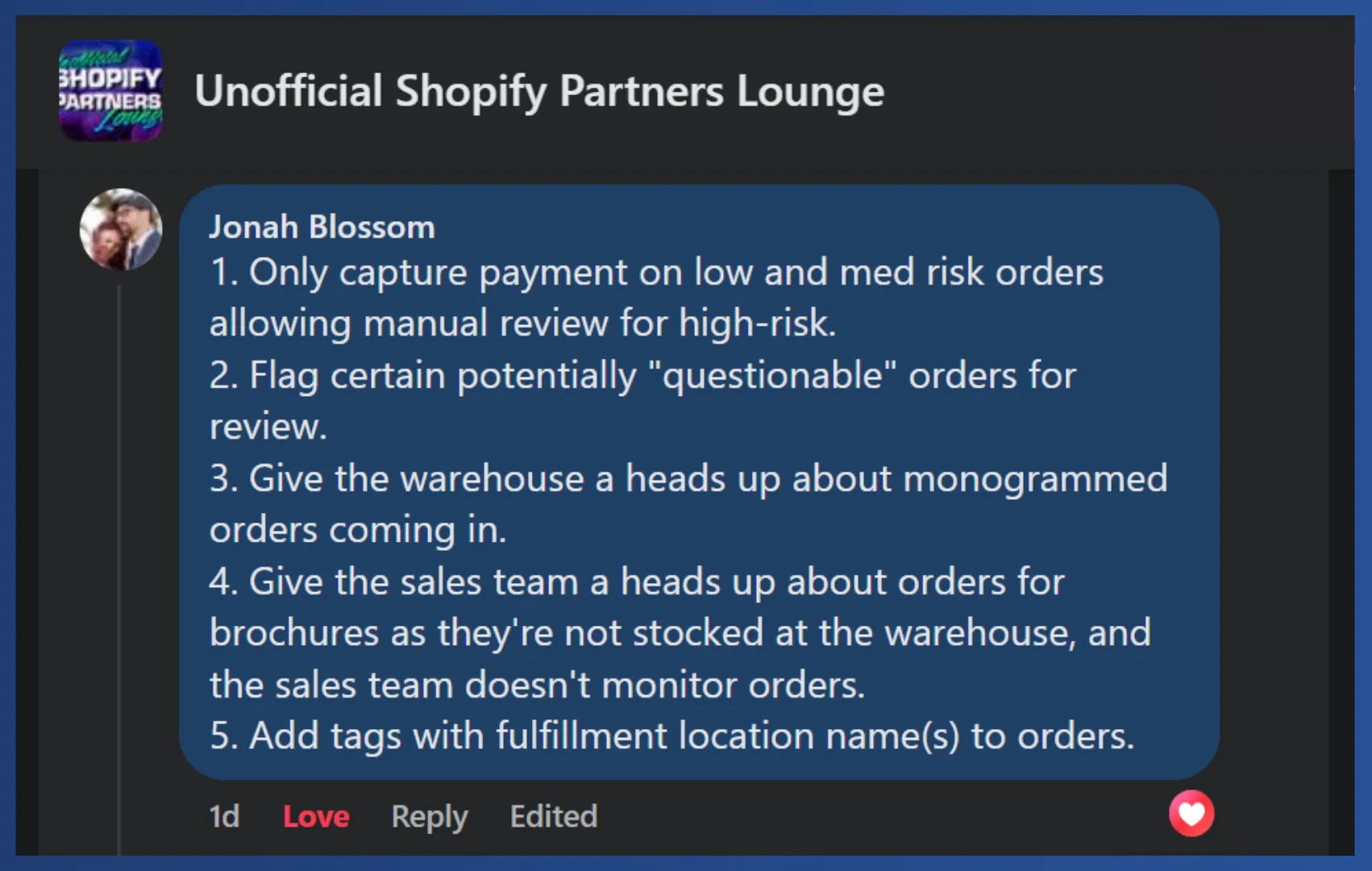 Shopify merchant sharing use cases of Shopify Flow