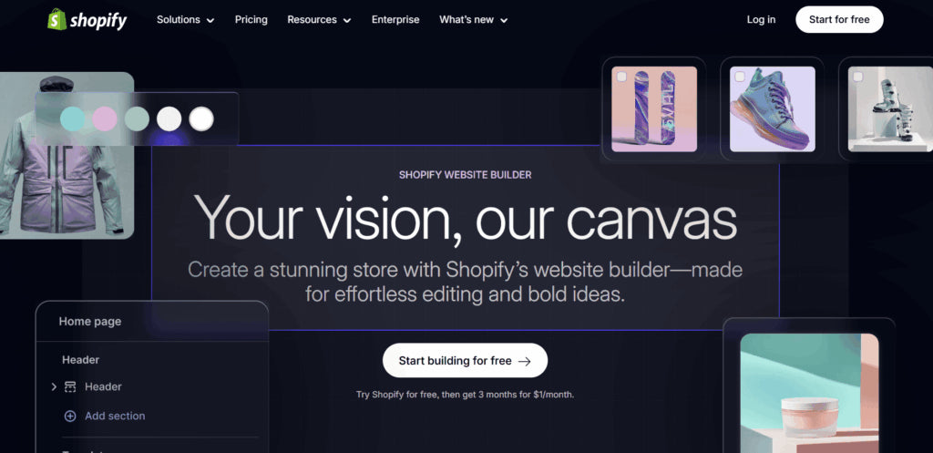 shopify-website-builder