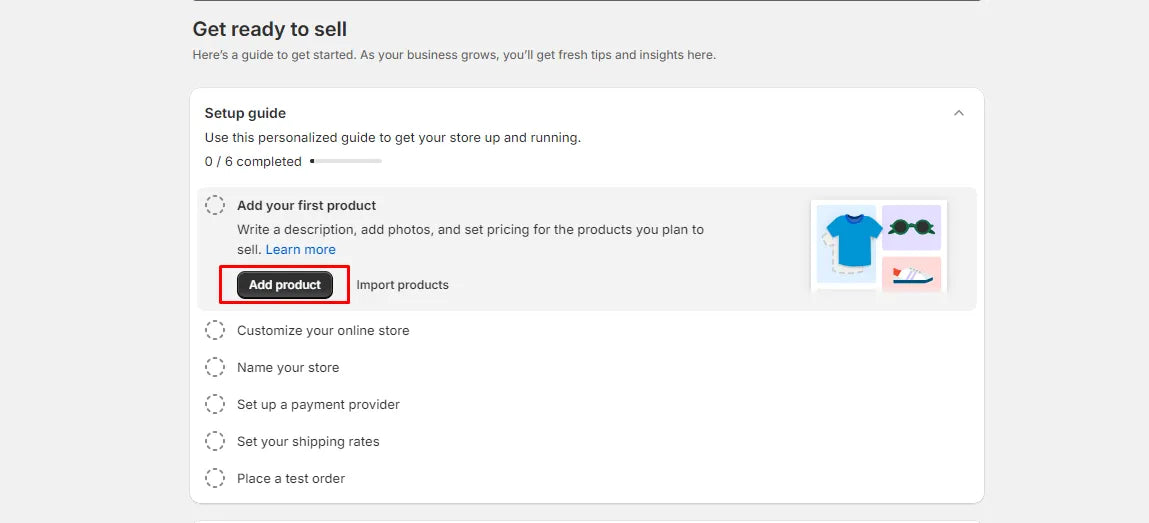 How to add products to Shopify