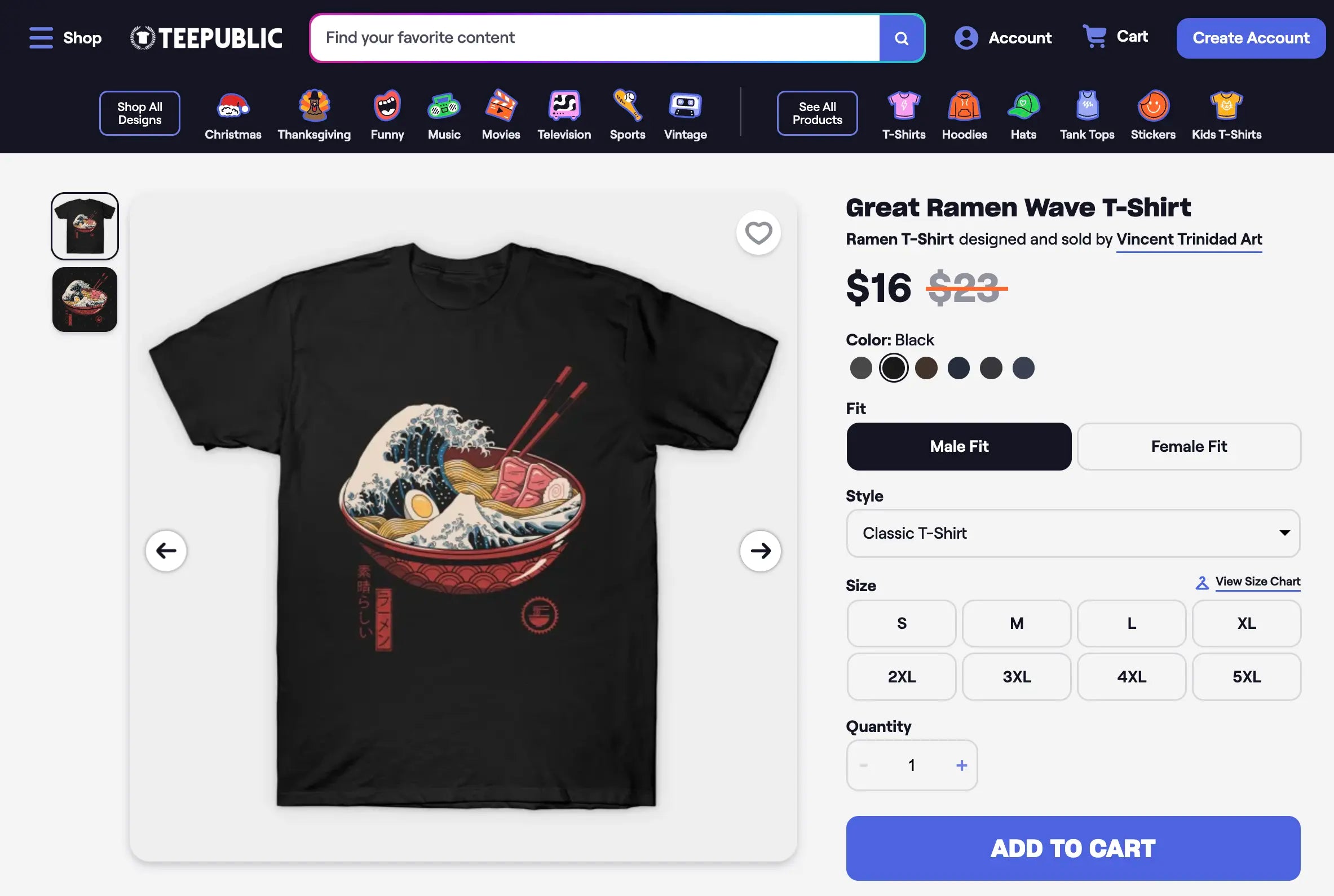 teepublic-print-on-demand-website-templates-product-page