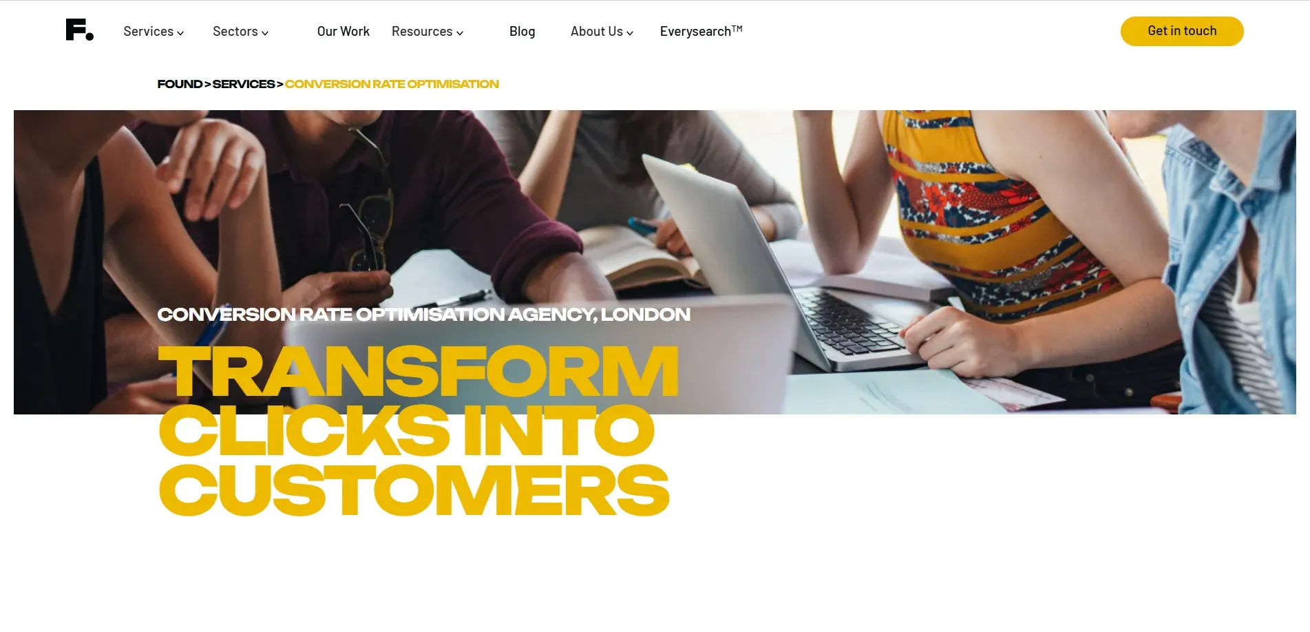 Se encontraron las mejores agencias de cro en Londres
