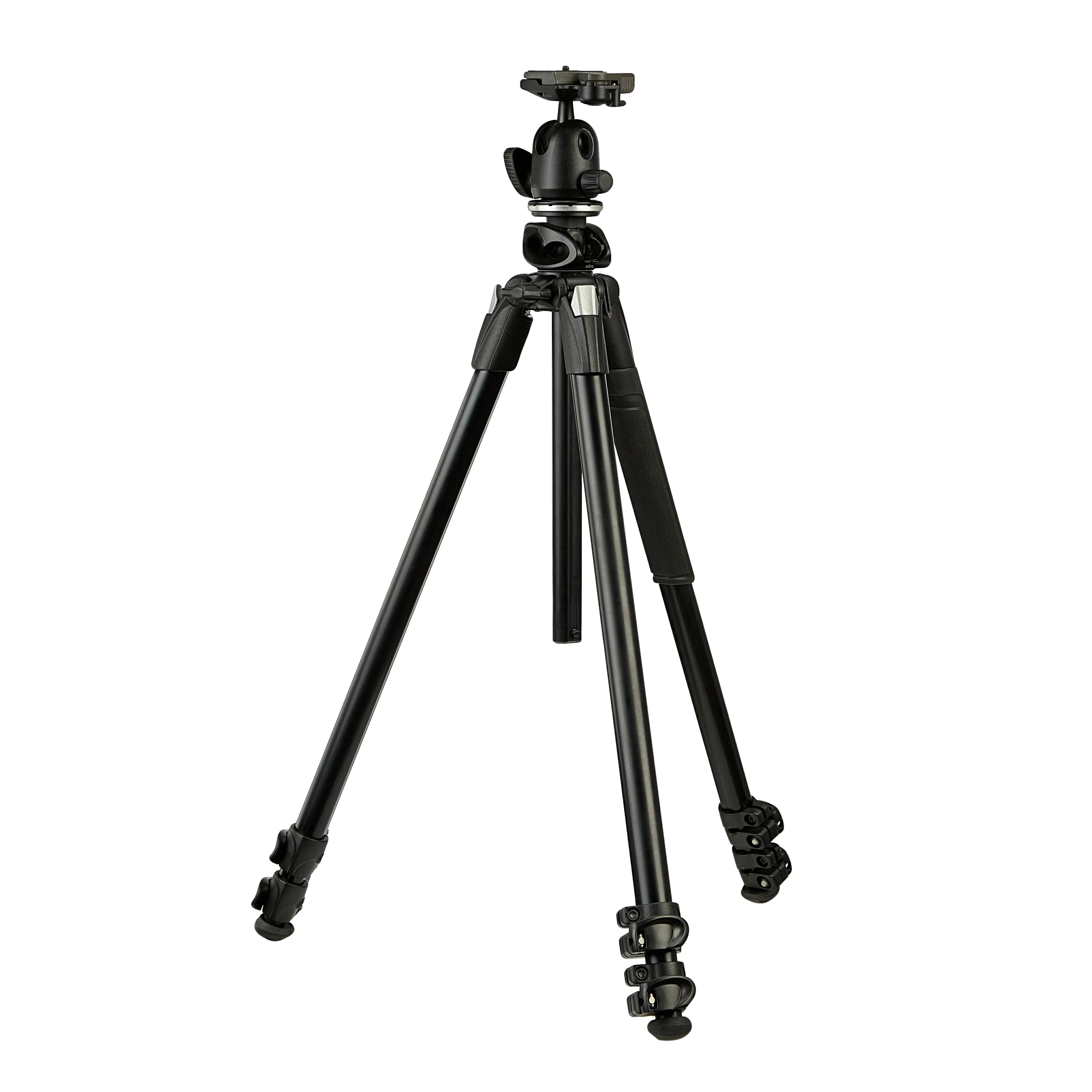 Photo of a typical camera tripod.