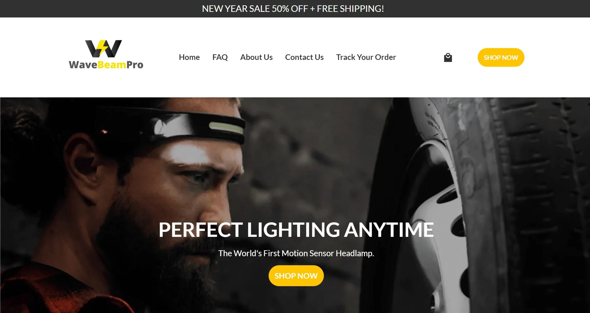 wavebeampro exemples de site dropshipping
