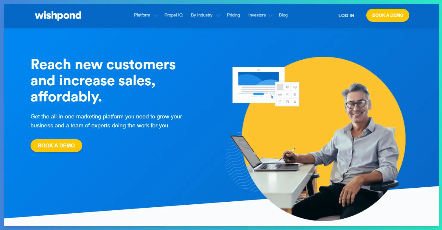Wishpond homepage
