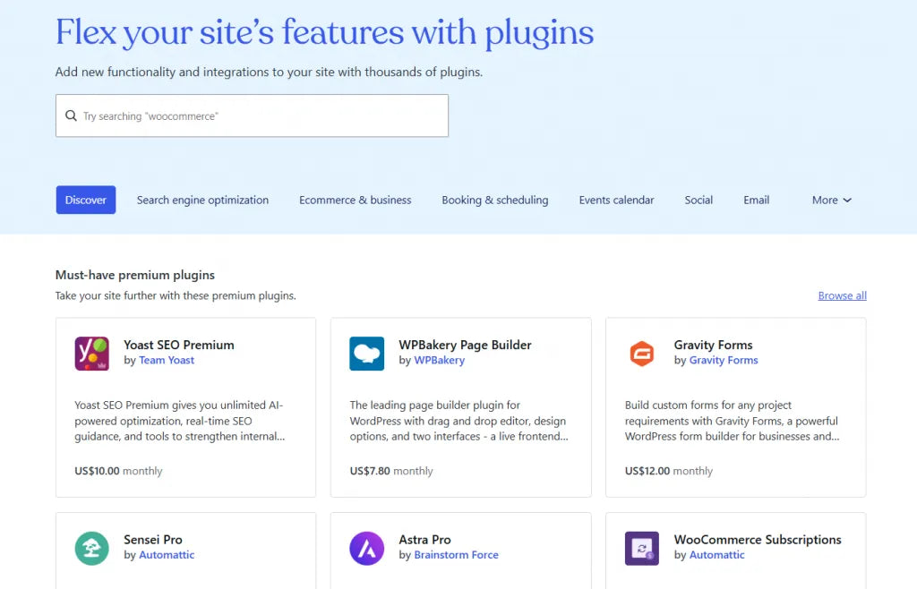 WordPress screenshoot