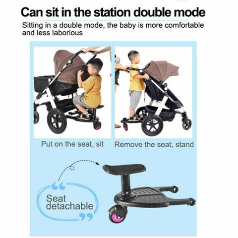 sit and stand stroller accessories