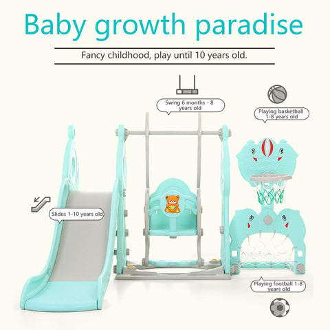 swing and slide for 1 year old