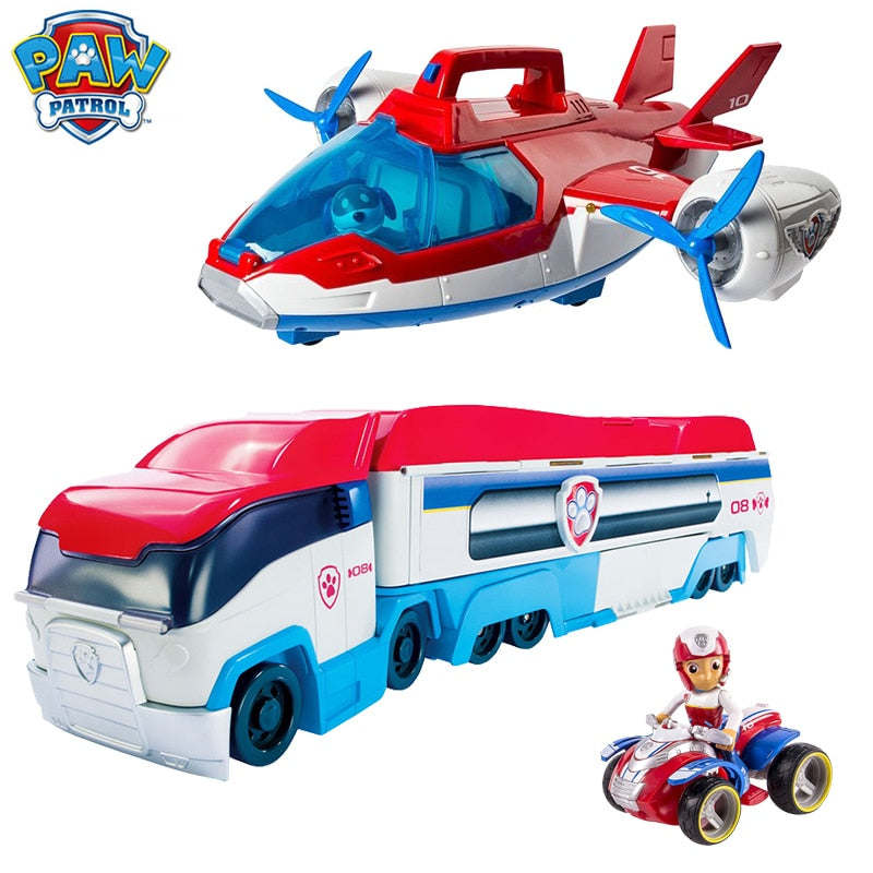 paw patrol cars for the tower
