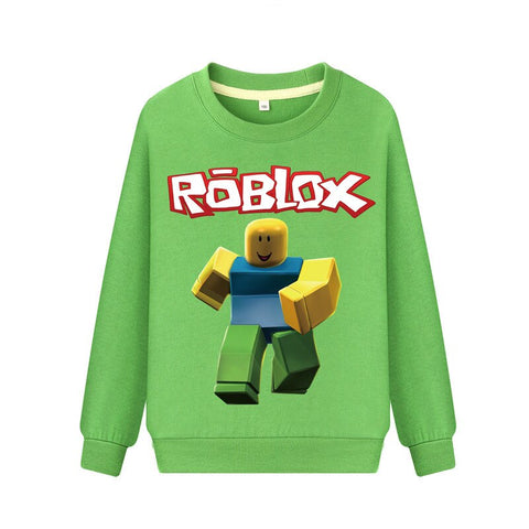 High Quality 100 Cotton Sweatshirts Cartoon Printed T Shirt Tops - roblox uniform giver free roblox outfits