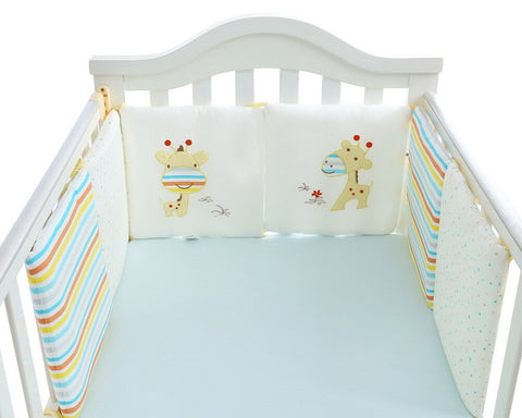 6pcs Lot Baby Bed Protector Crib Bumper Pads Baby Bed Bumper In