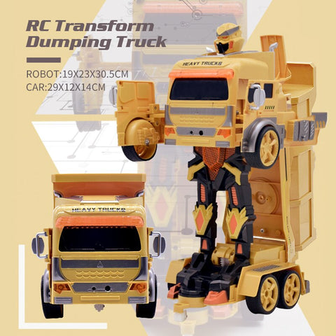 truck robot toy