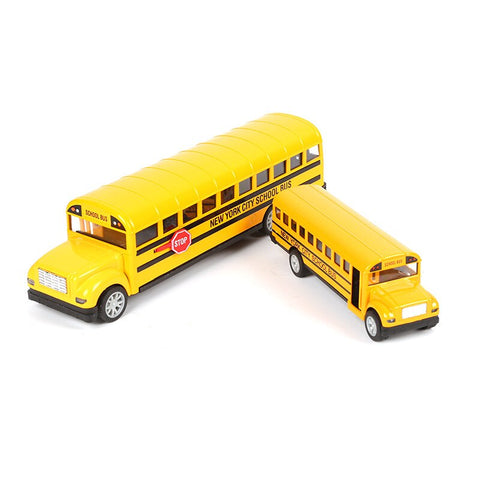 large toy bus with opening doors