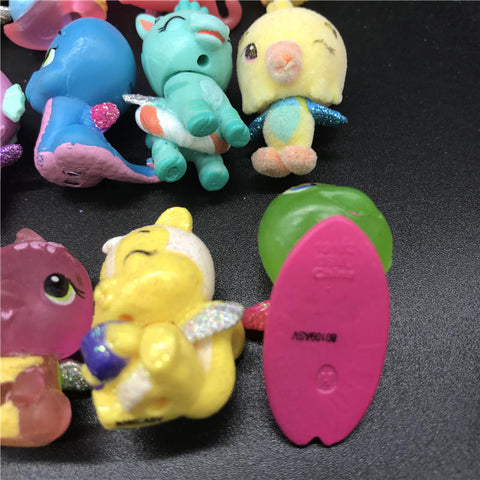 mini plastic dog figurines