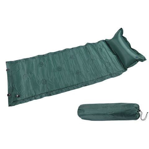 self inflating beach bed