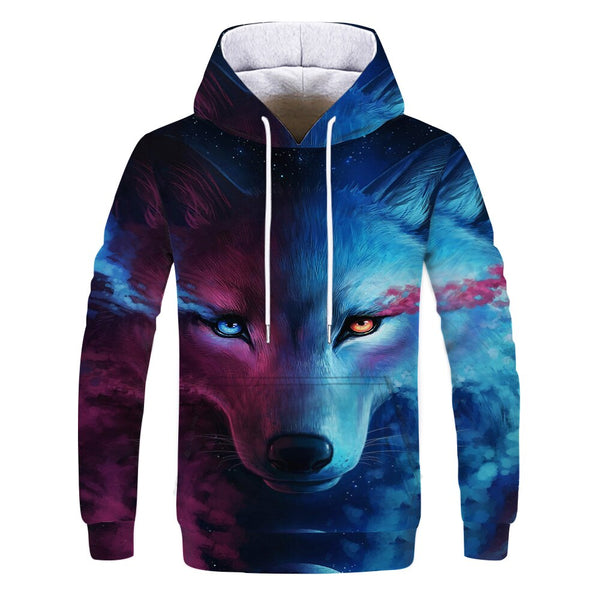 wolf galaxy hoodie