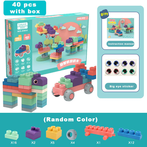 large rubber building blocks