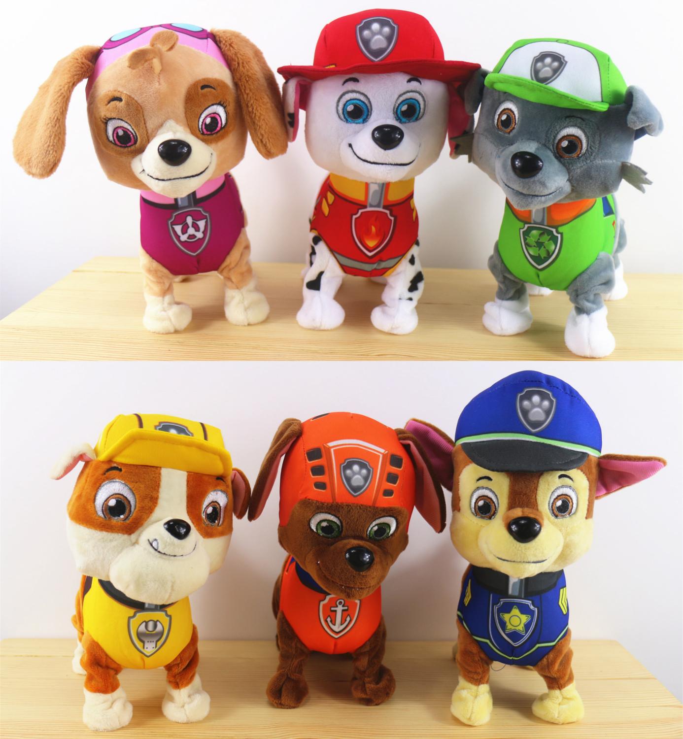 paw patrol walking dog toy