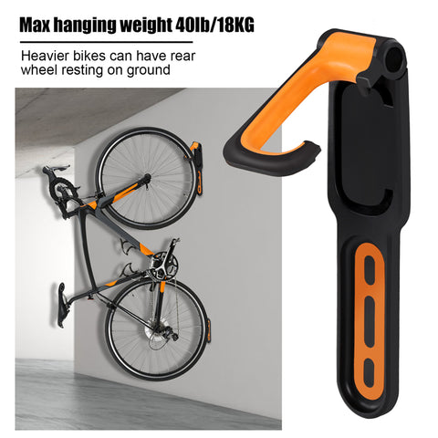 bike wall mount rack storage hanger