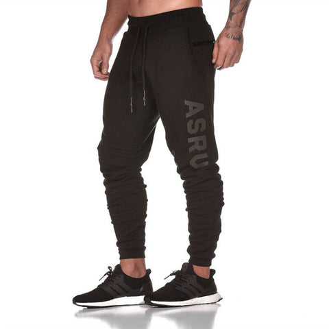 men's tight fitting joggers