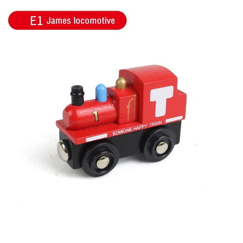 wooden james train