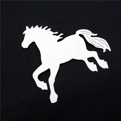 Cute Horse Metal Cutting Dies For Scrapbookings Embossing DIY Paper Cards Decors