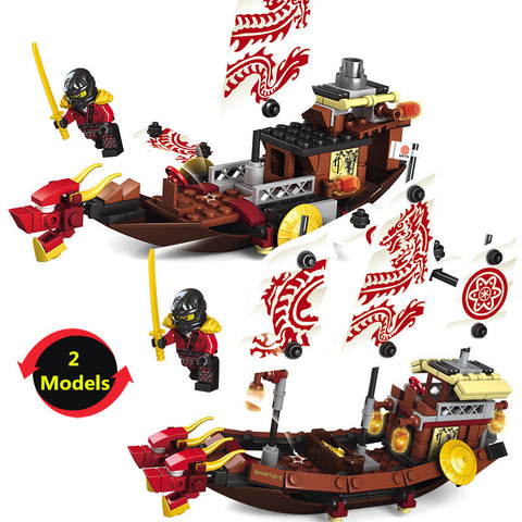 lego ninjago dragon boat