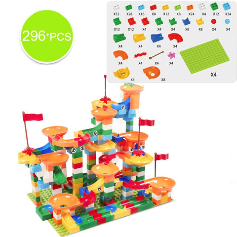 duplo marble track