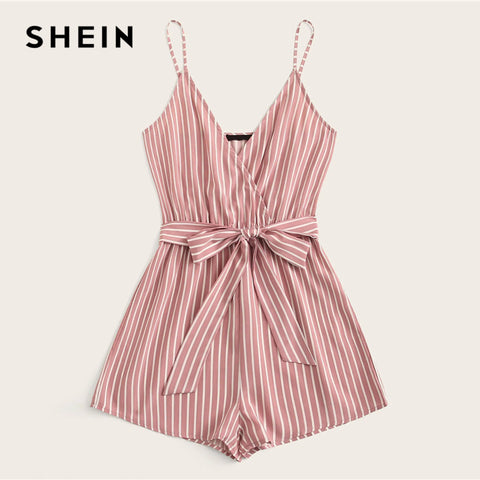 shein striped jumpsuit