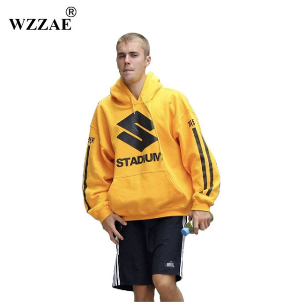 stadium hoodie yellow