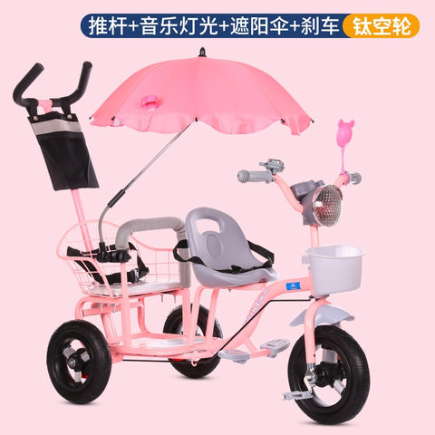 tricycle double seat