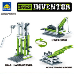 mechanical gear building blocks