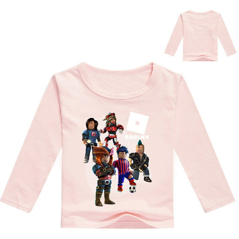 New Long Sleeve T Shirt Boy And Girl Spring And Autumn O Game Neck Col Forzey Com - spring kid boys baby roblox t shirt long sleeve children cartoon tee costume