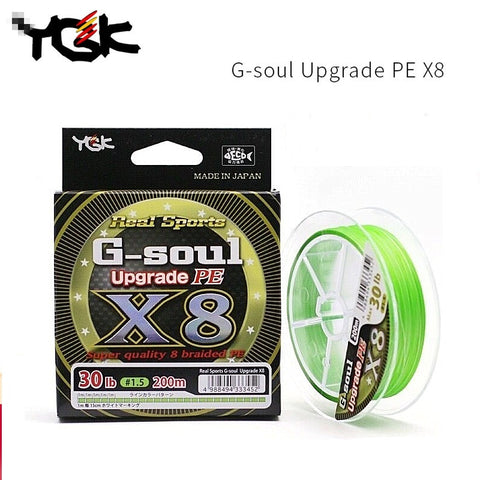 Ygk G Soul X8 Upgrade Pe 8 Braid Pe 0m Free Shipping Braided Line