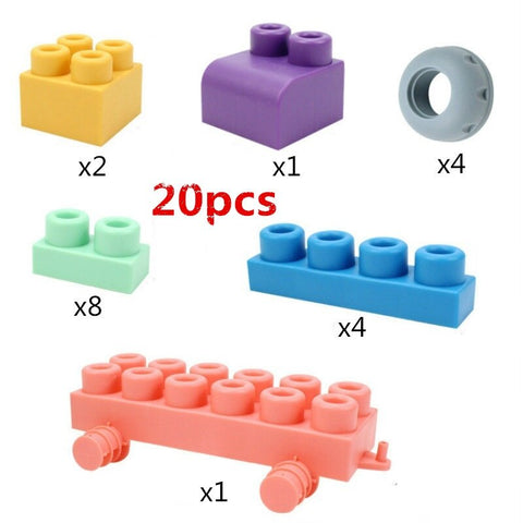 large rubber building blocks