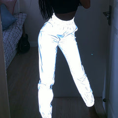 flash reflective pants