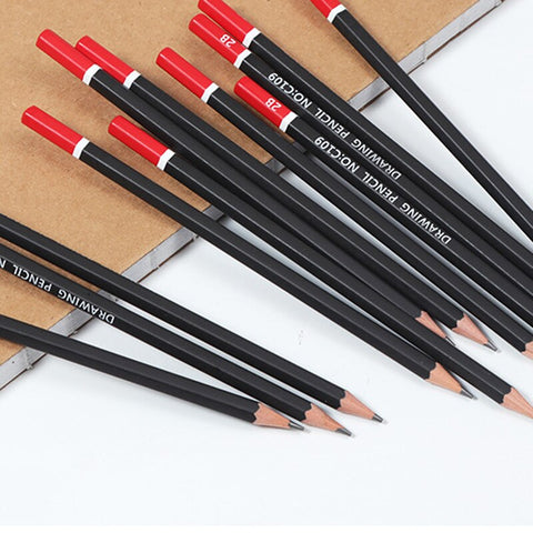 medium soft hb pencil