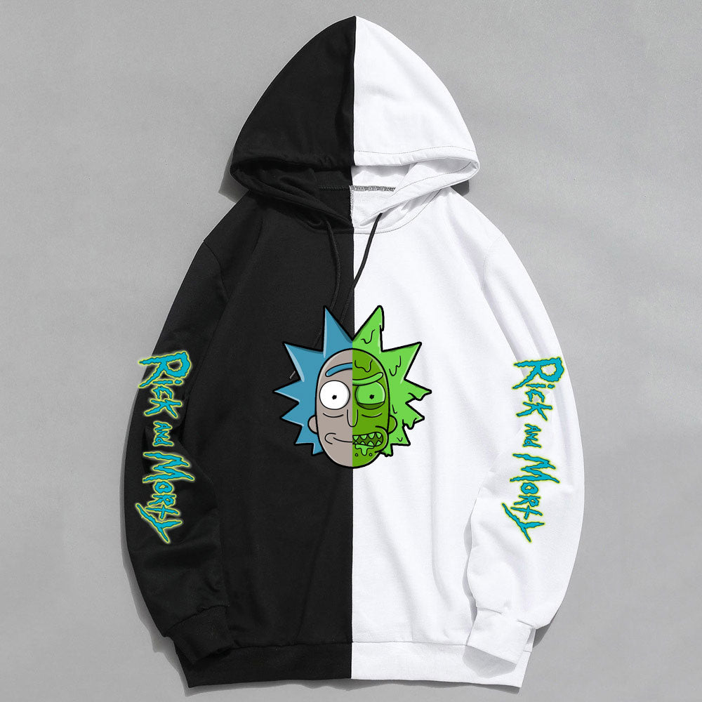 rick and morty hoodie men