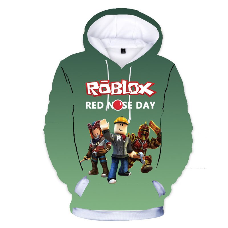 Roblox Pullover Autumn Winter Classic Hooded Sweatshirt Comfortable Hooded Pullover Plus Velvet Sweater Boys And Girls Sweatshirts Hoodies Sports Outdoors Cate Org - roblox light green hoodie