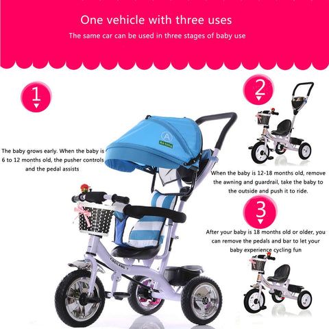 3 in one toddler bike