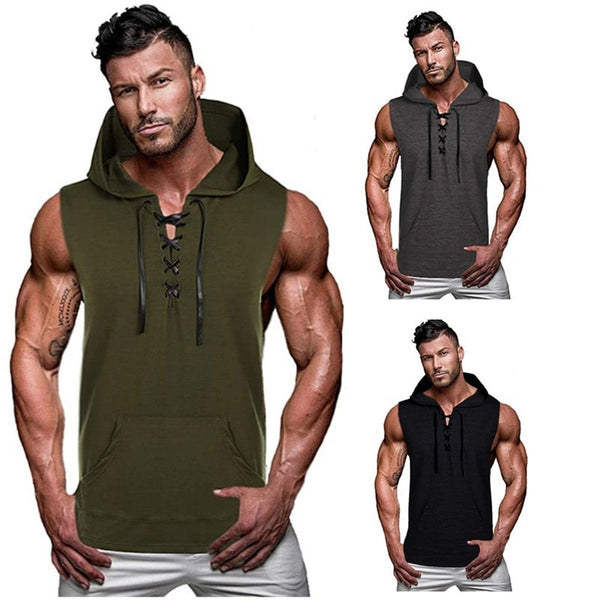 muscle hoodie mens