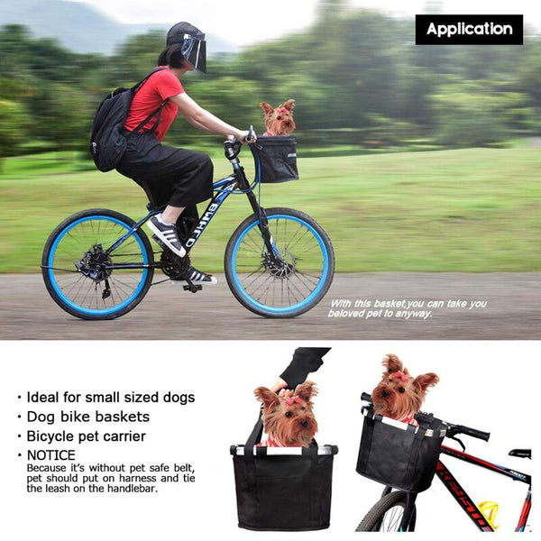 bike pannier dog carrier