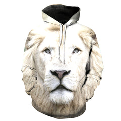 lion printed hoodies