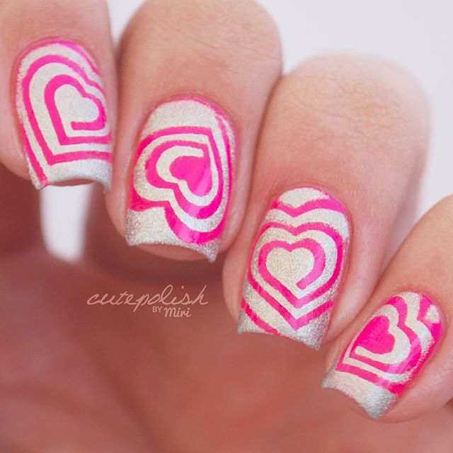 66+ Best Valentine's Day Nails Designs for 2018-pic6