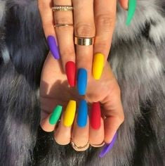 Colorful Nail Design