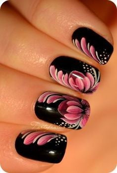 butterfly nail design-7