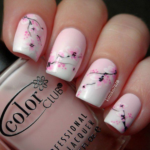 Top 100 Spring Floral Nail Designs For 2019 Beautybigbang