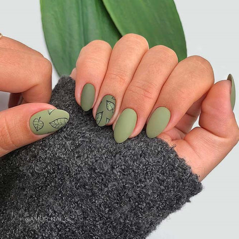 Light Green Nail Designs