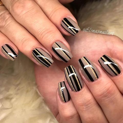 Line Nail Designs